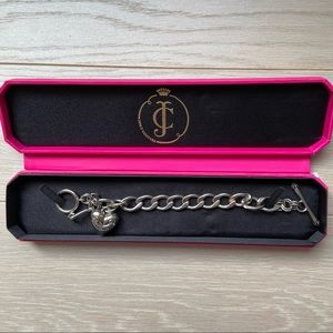 Juicy Couture Silver Charm Bracelet